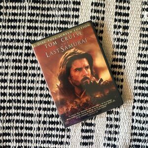 The last samurai DVD - Tom cruise
